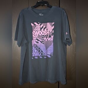 Nike Black Graphic Tee